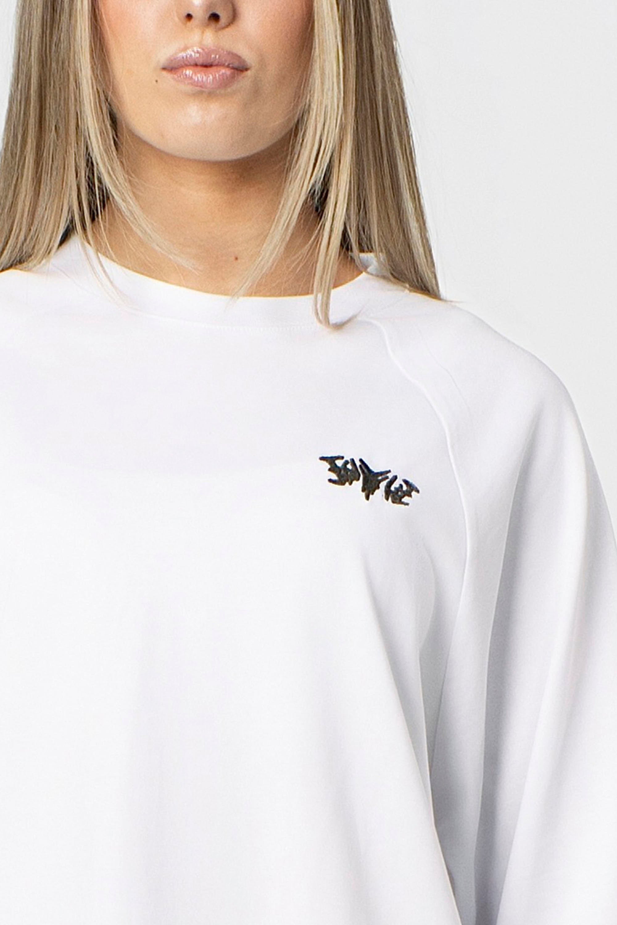 RAGLAN LONGSLEEVE WHITE