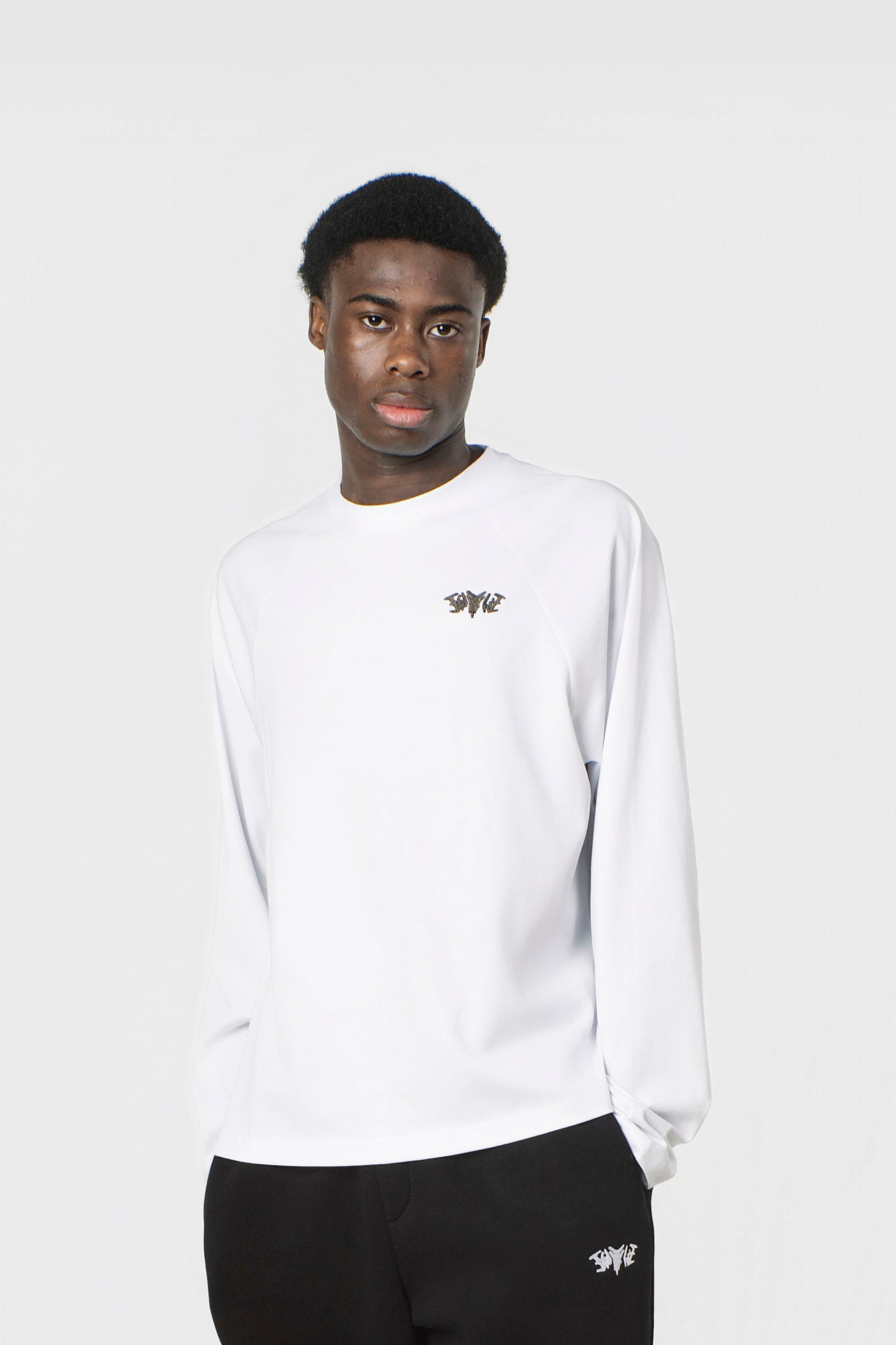 RAGLAN LONGSLEEVE WHITE