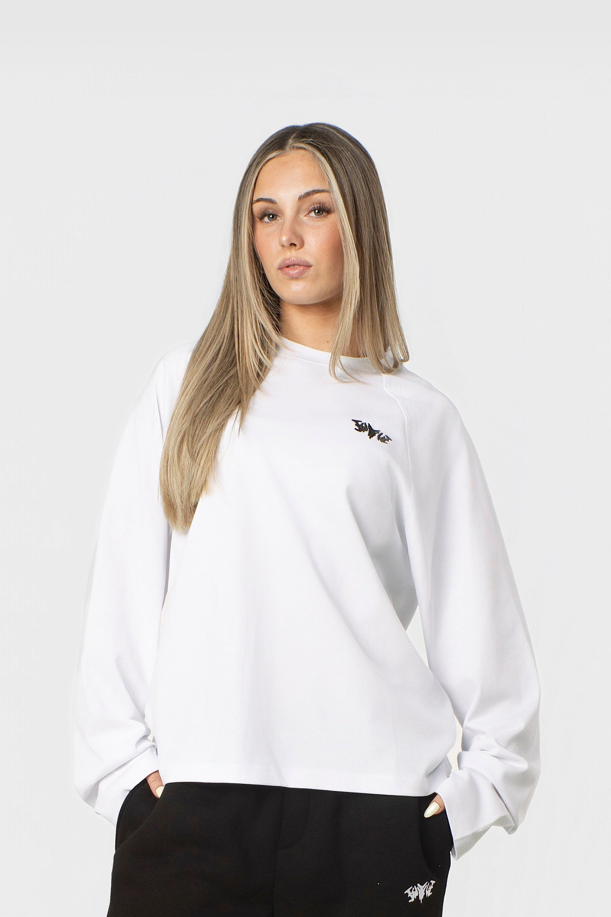 RAGLAN LONGSLEEVE WHITE