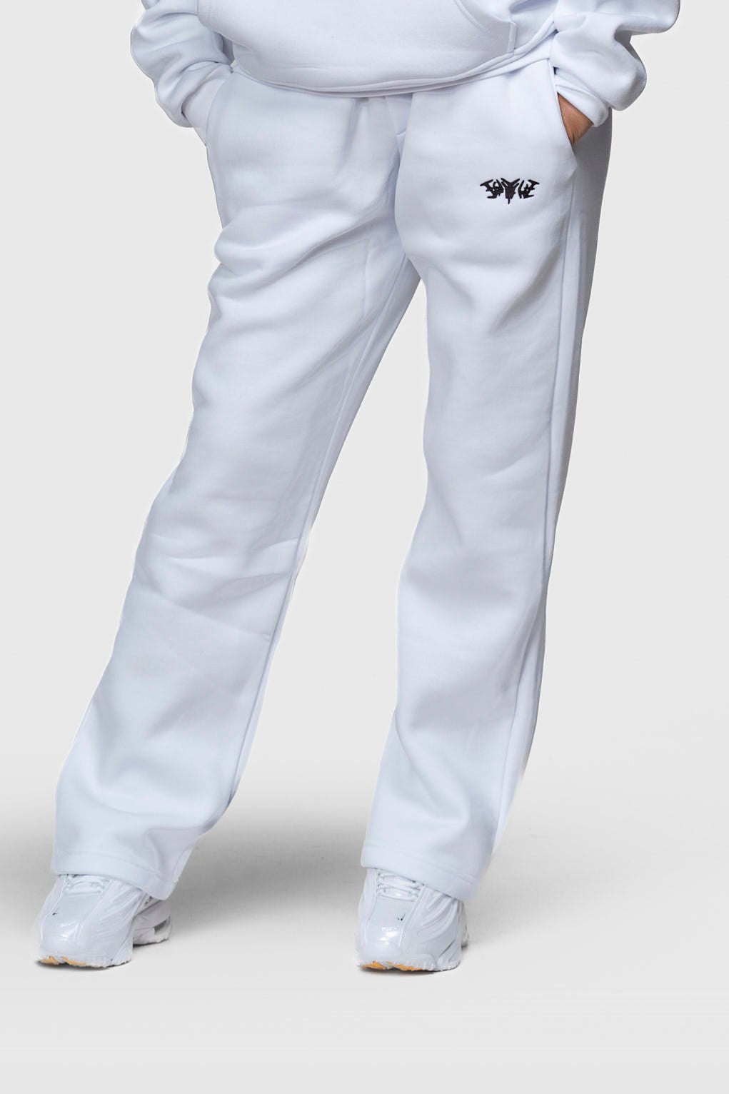 BASIC SWEATPANTS WHITE