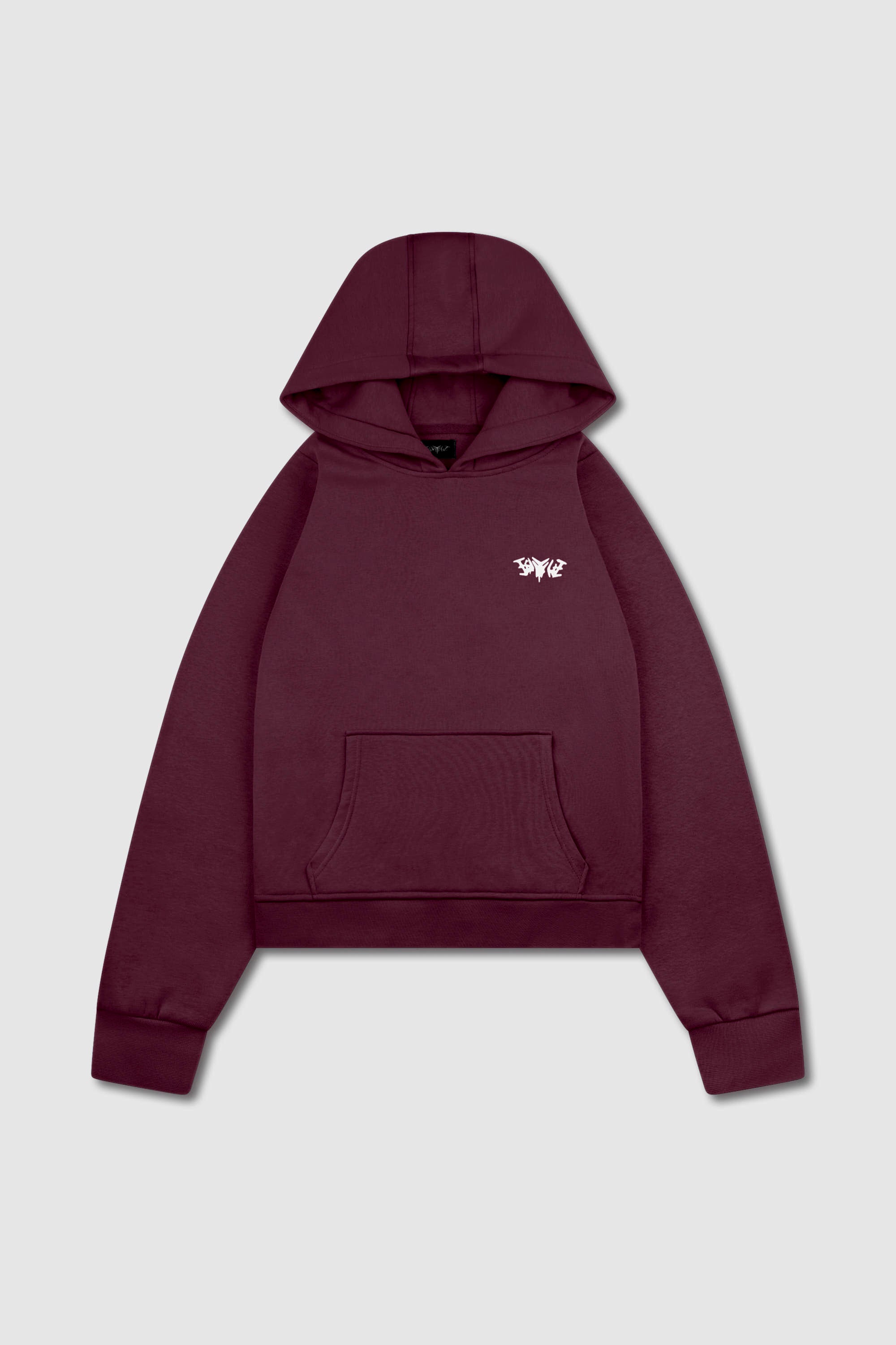 BASIC HOODIE REDWINE