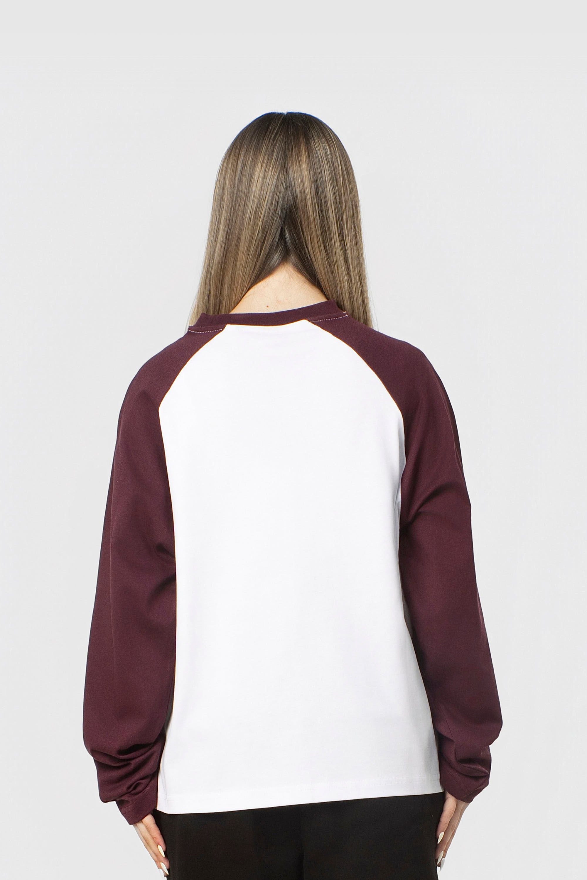 RAGLAN LONGSLEEVE REDWINE