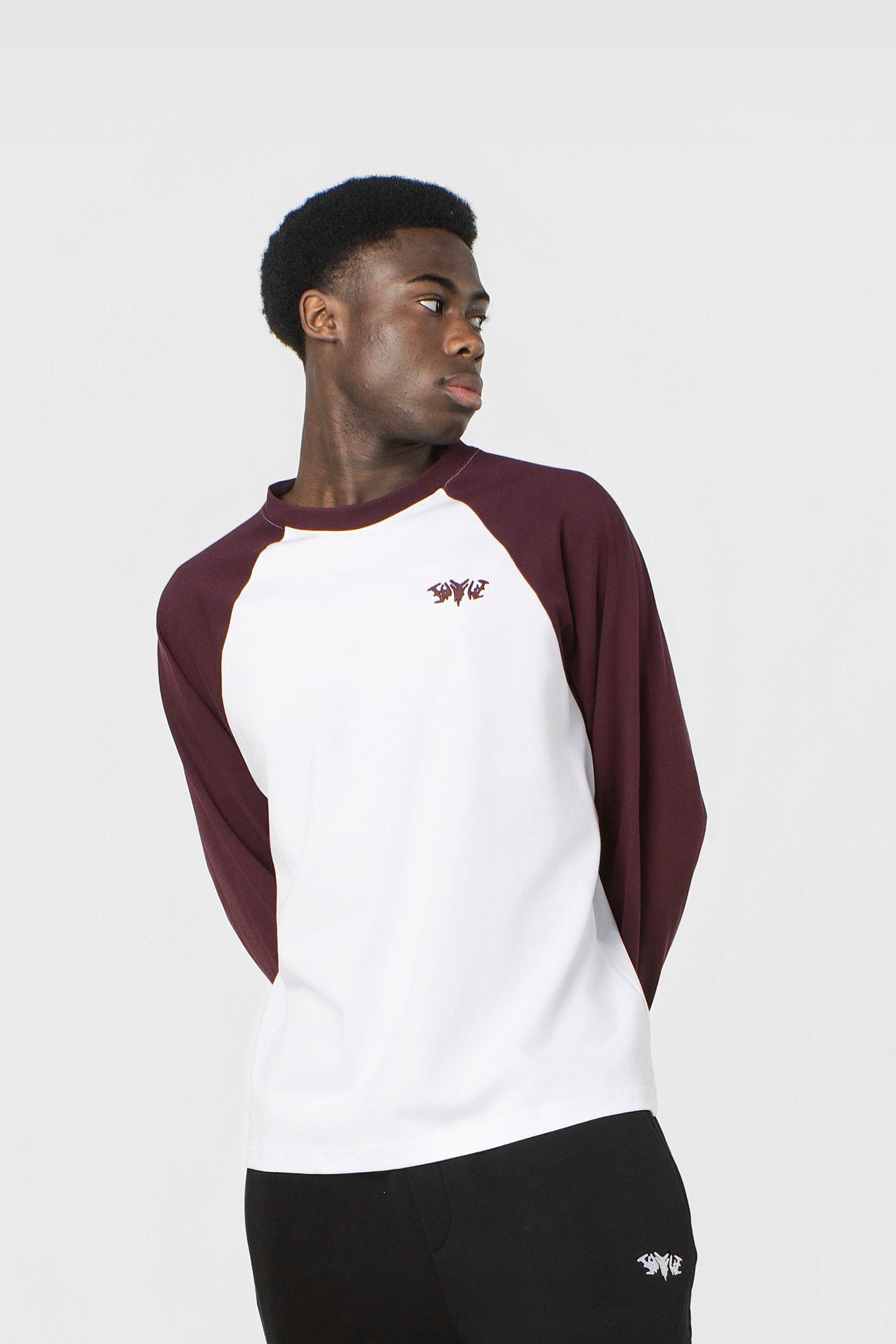 RAGLAN LONGSLEEVE REDWINE