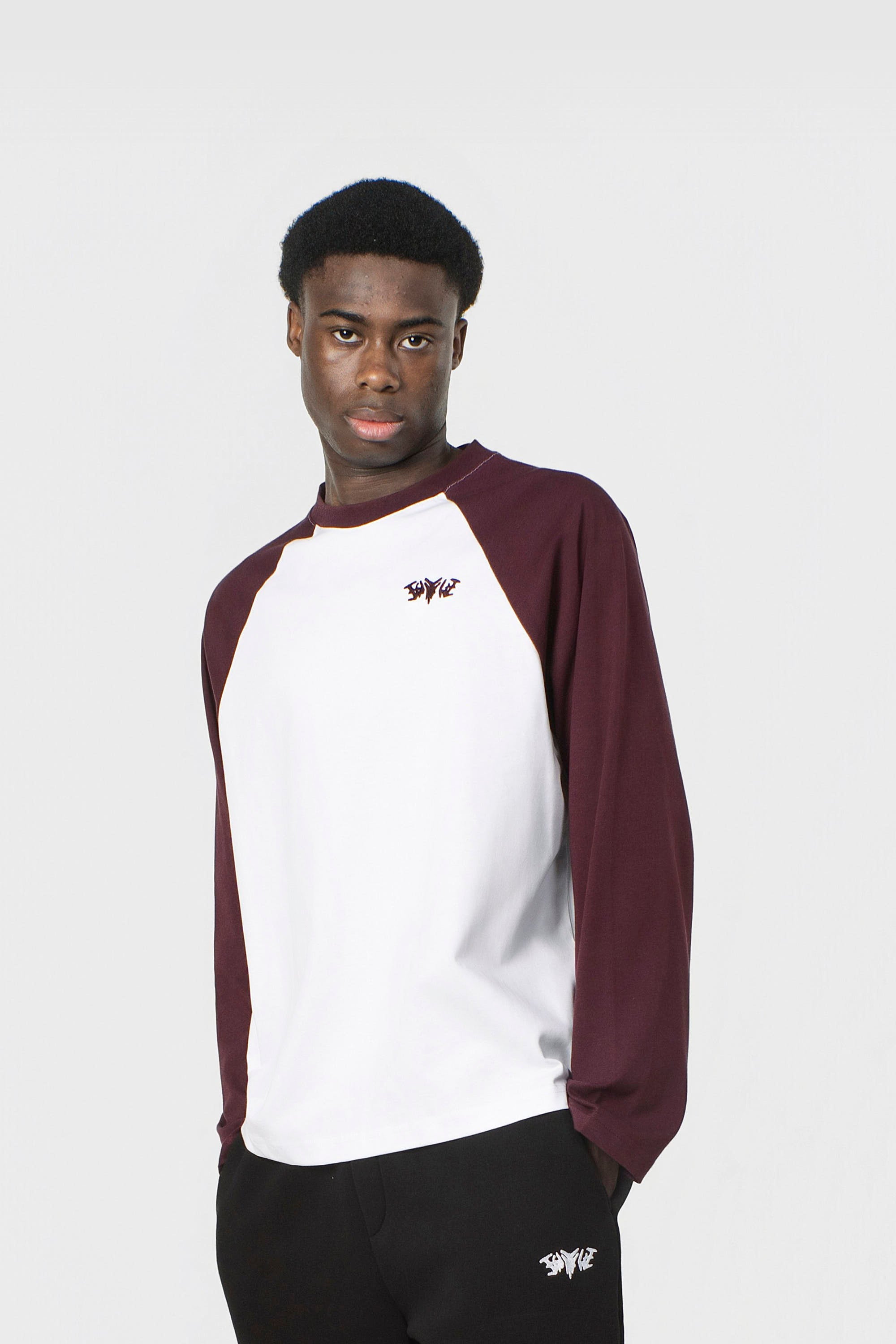 RAGLAN LONGSLEEVE REDWINE