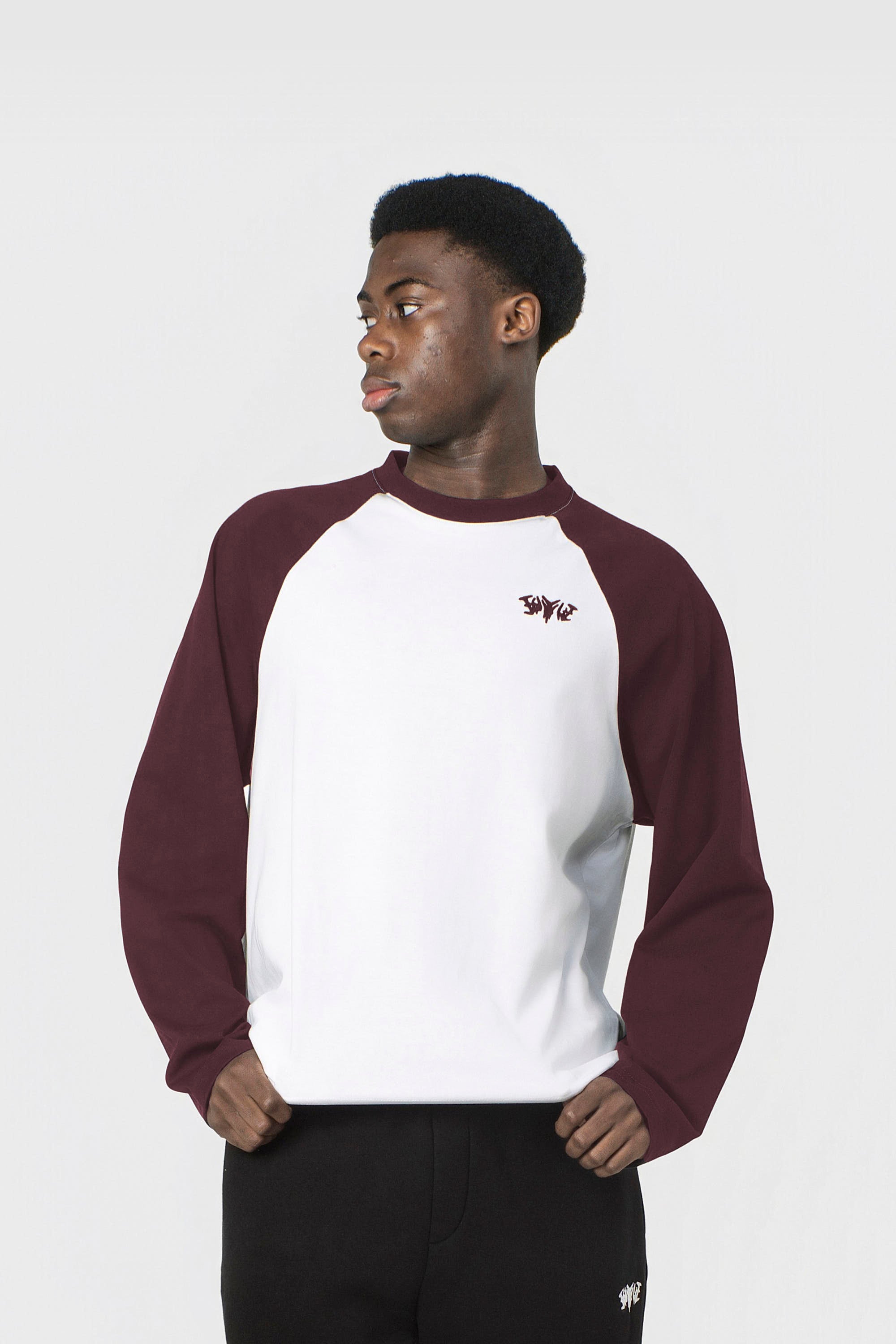 RAGLAN LONGSLEEVE REDWINE