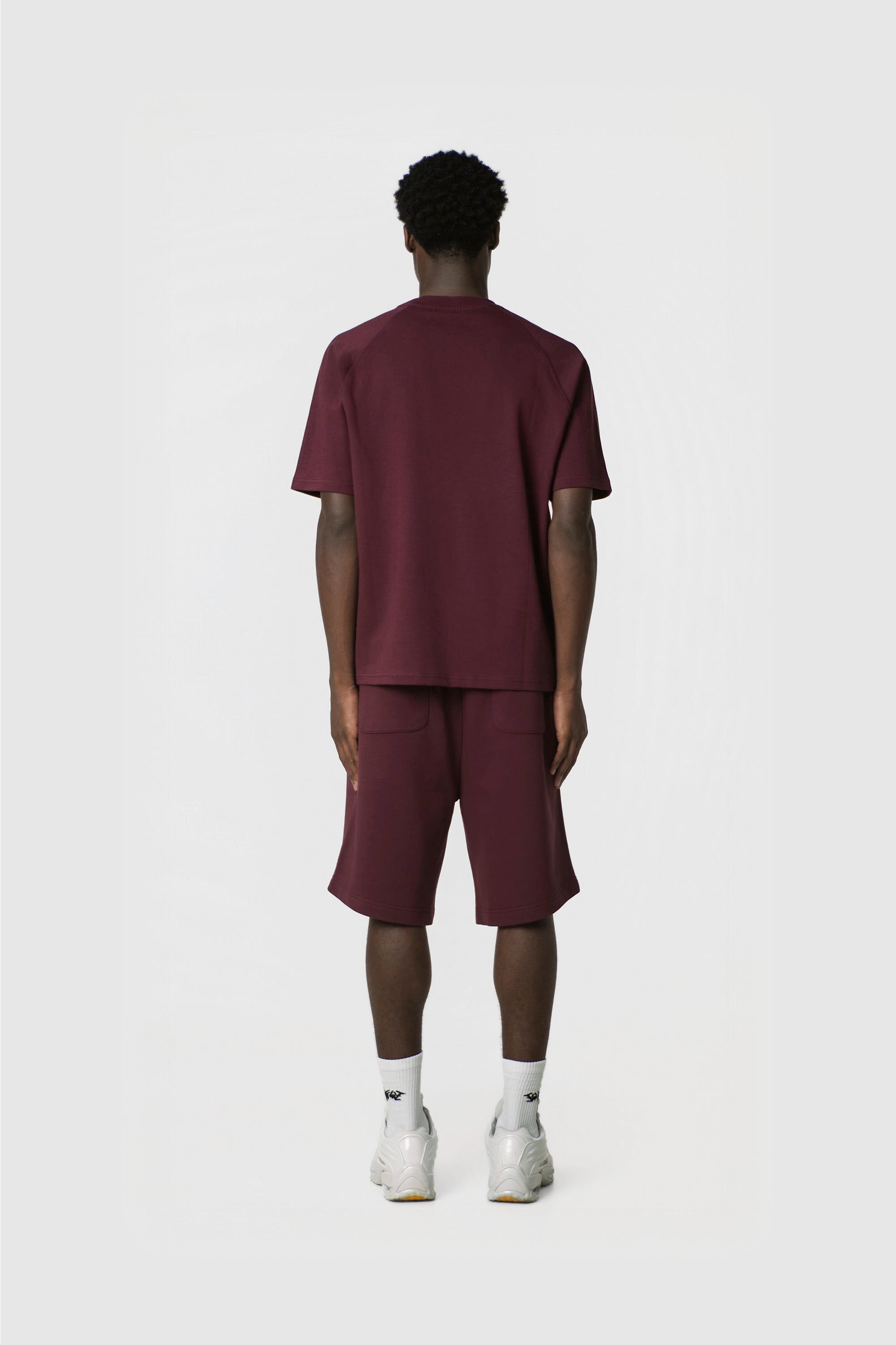 OVERSIZE SHIRT REDWINE
