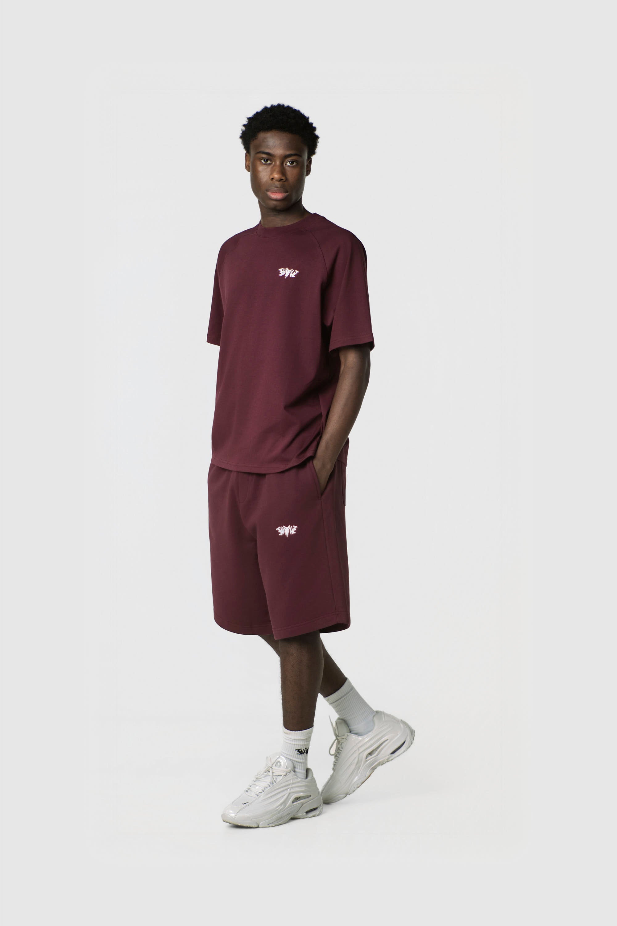OVERSIZE SHIRT REDWINE