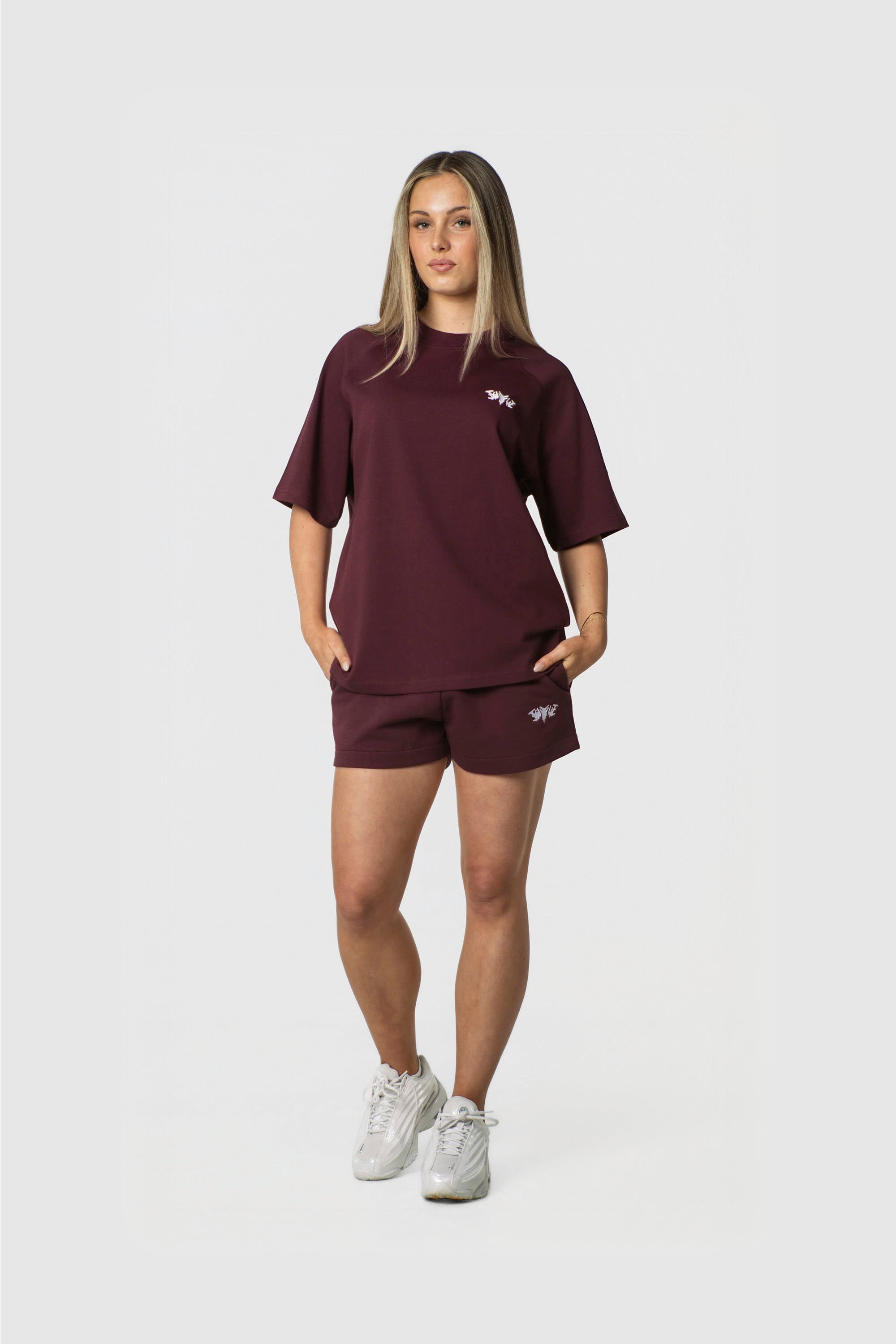 OVERSIZE SHIRT REDWINE