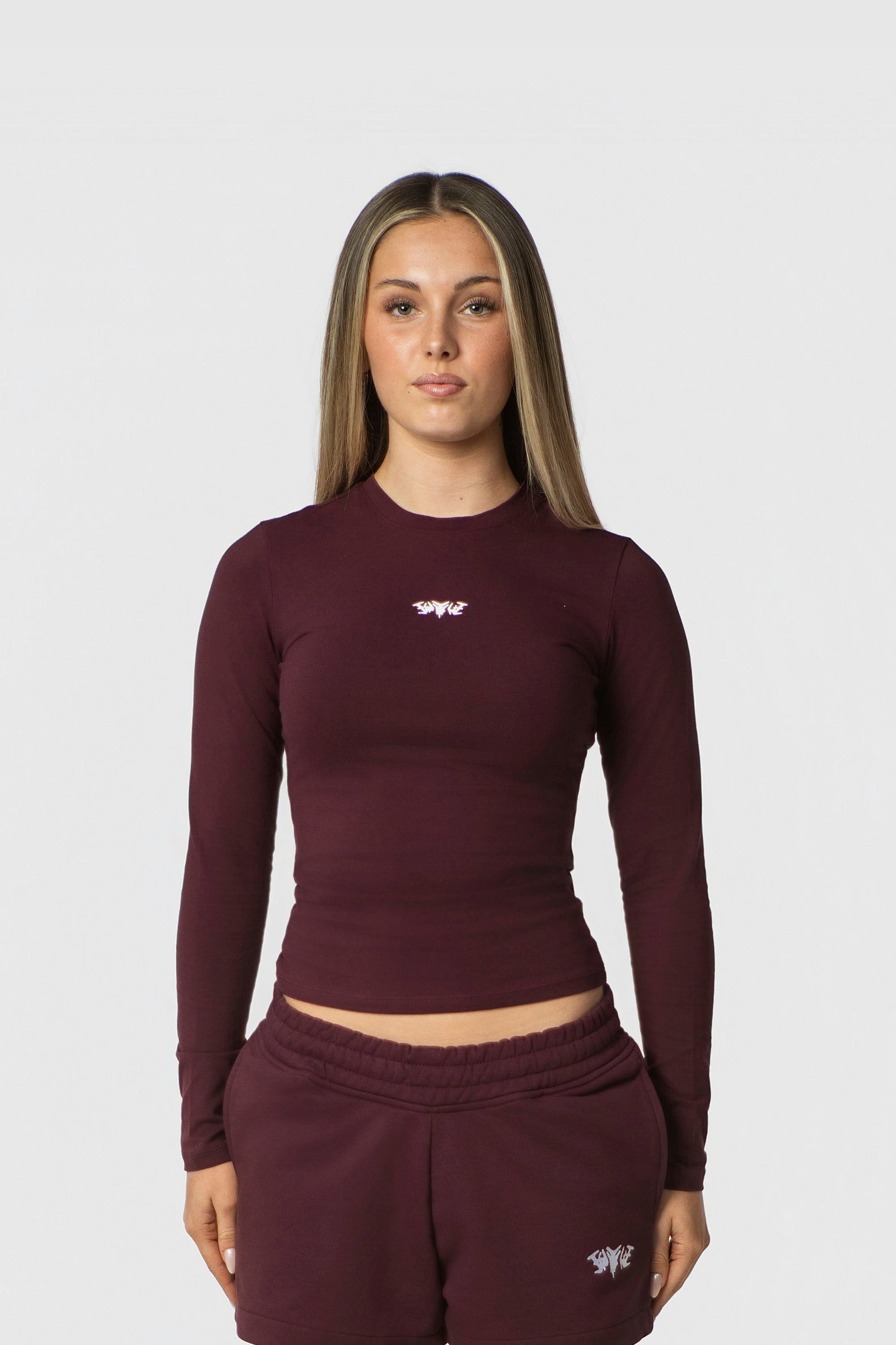 WOMEN LONGSLEEVE REDWINE