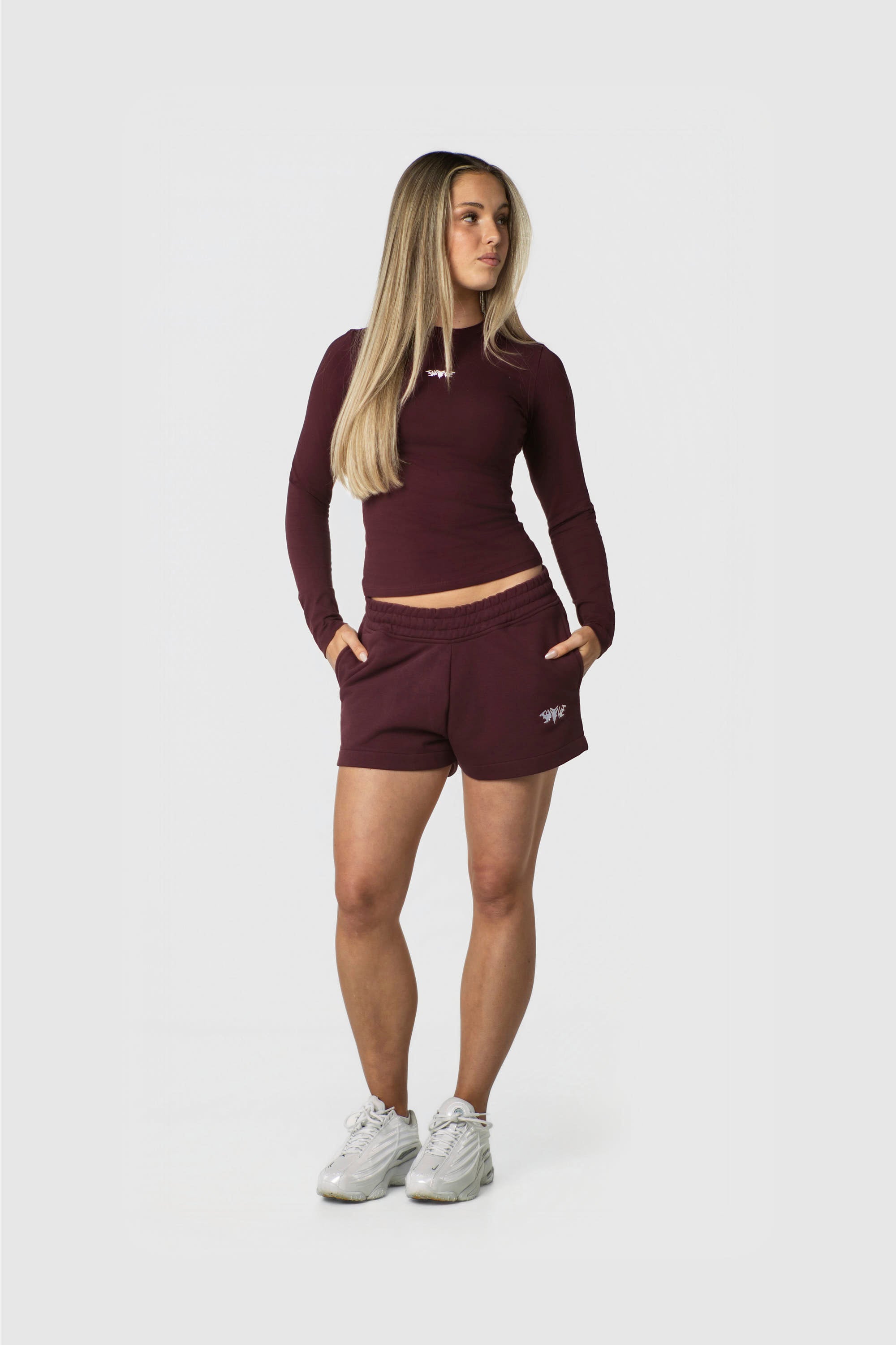 WOMEN LONGSLEEVE REDWINE