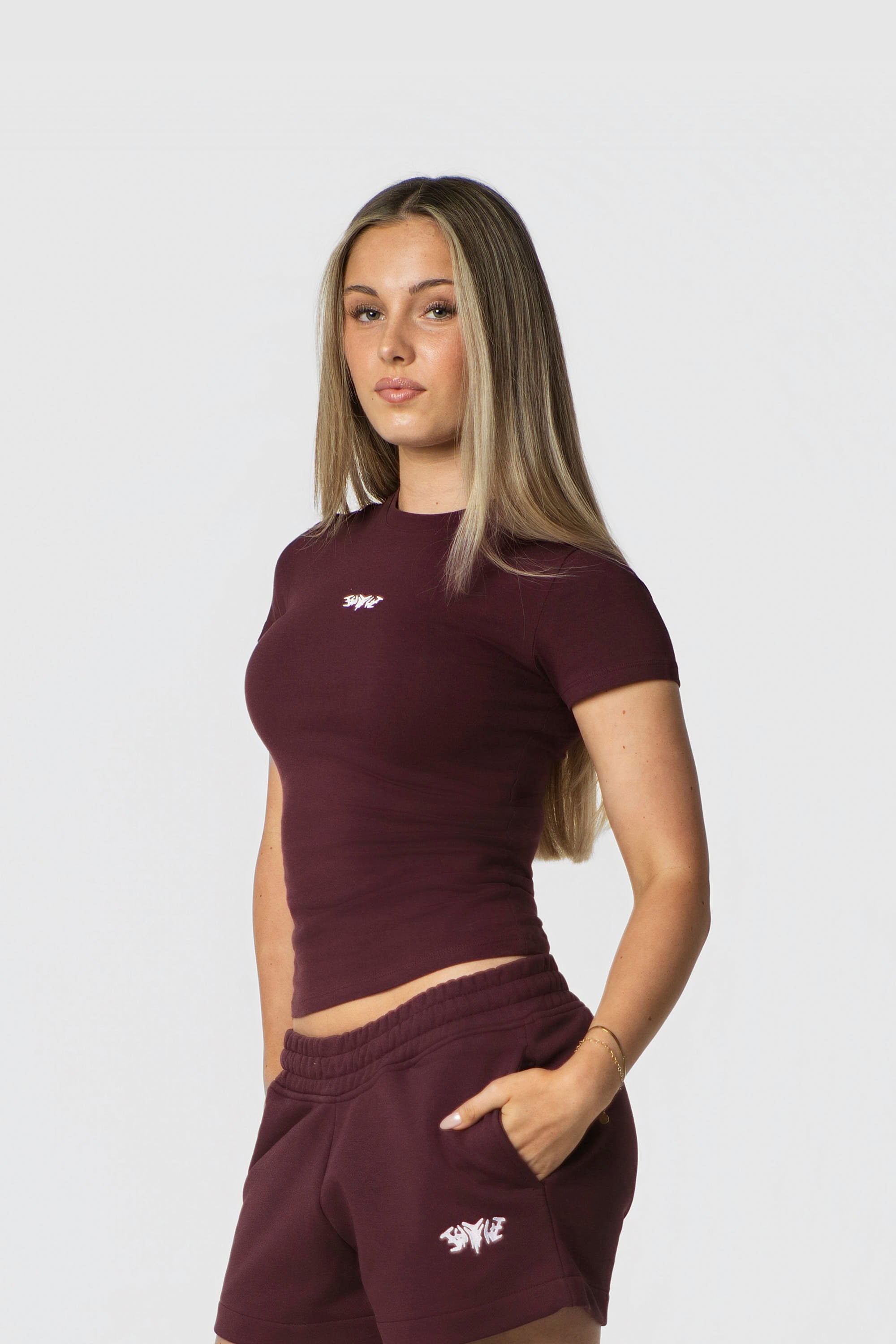 WOMEN SHIRT REDWINE