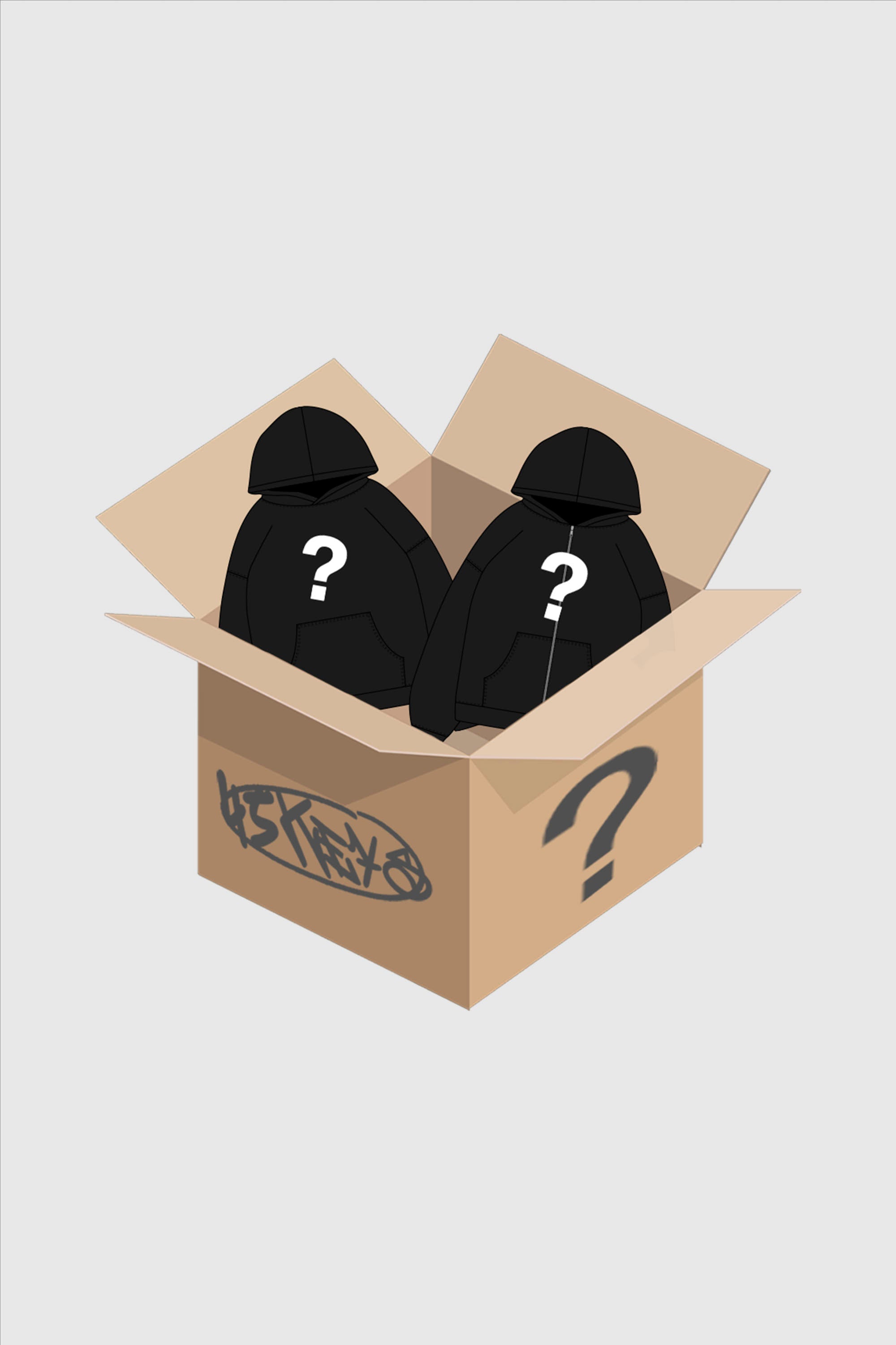 MYSTERY BOX BASIC ZIPPER & HOODIE