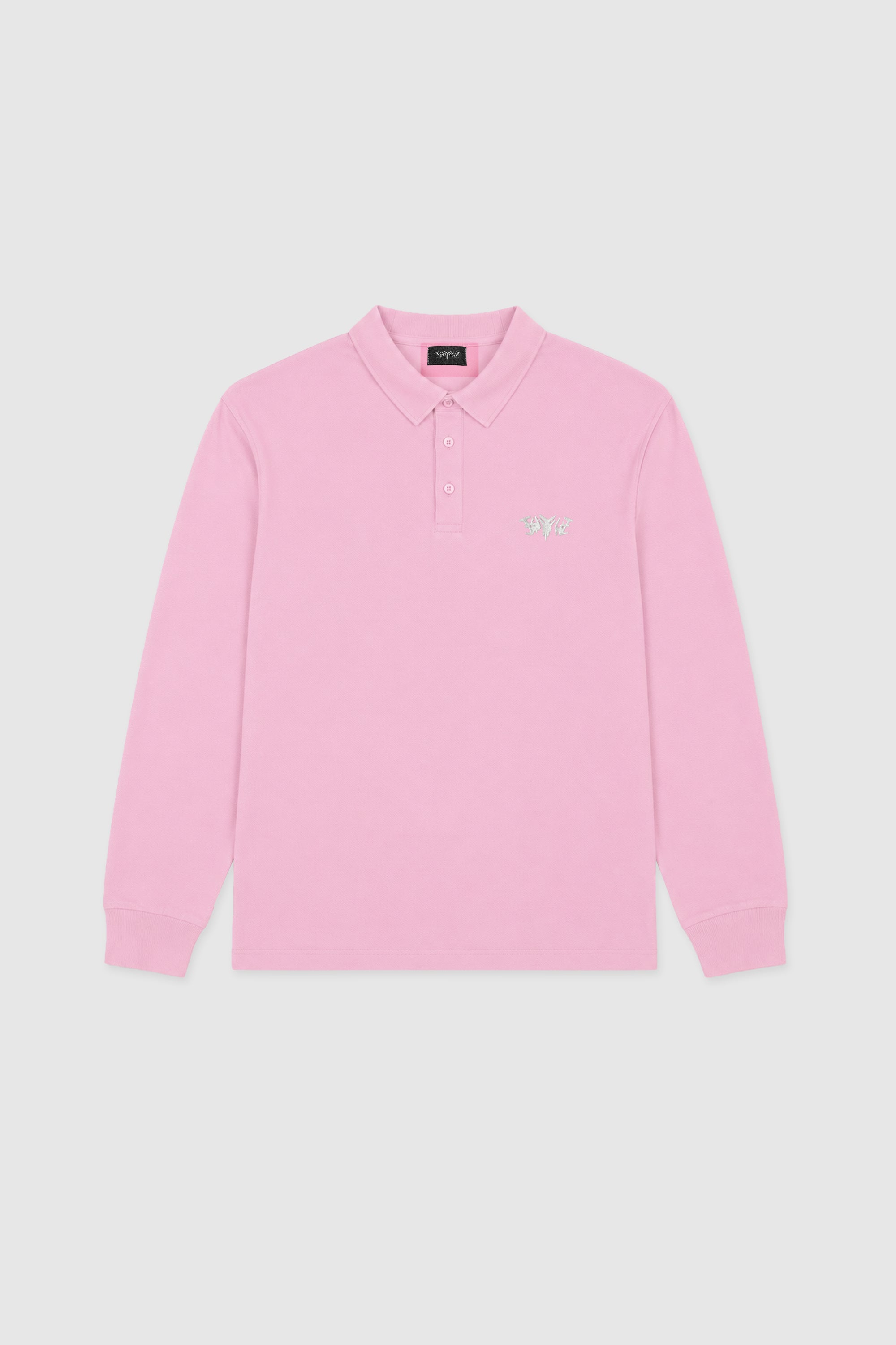 POLO SHIRT LONG PINK