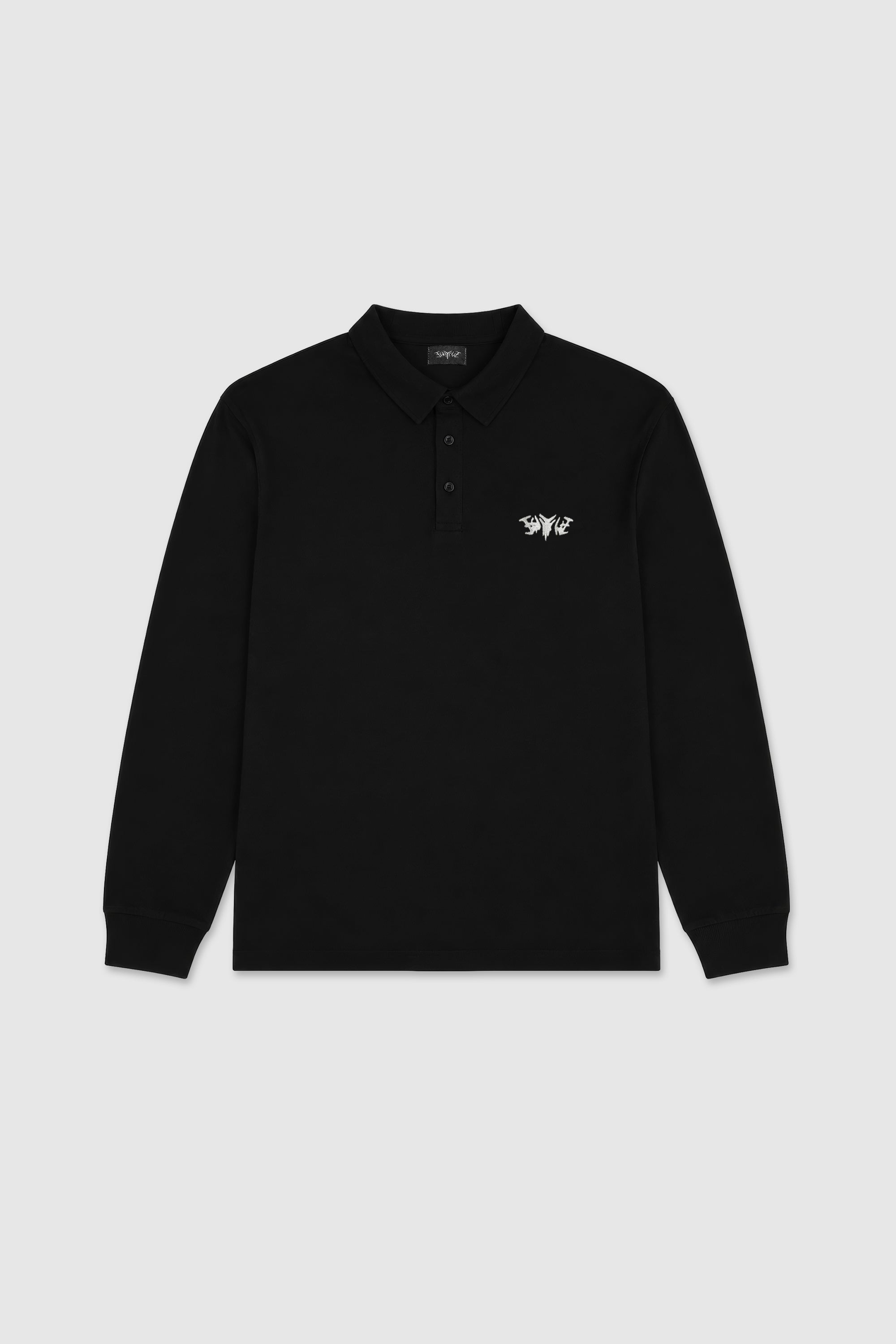 POLO SHIRT LONG BLACK