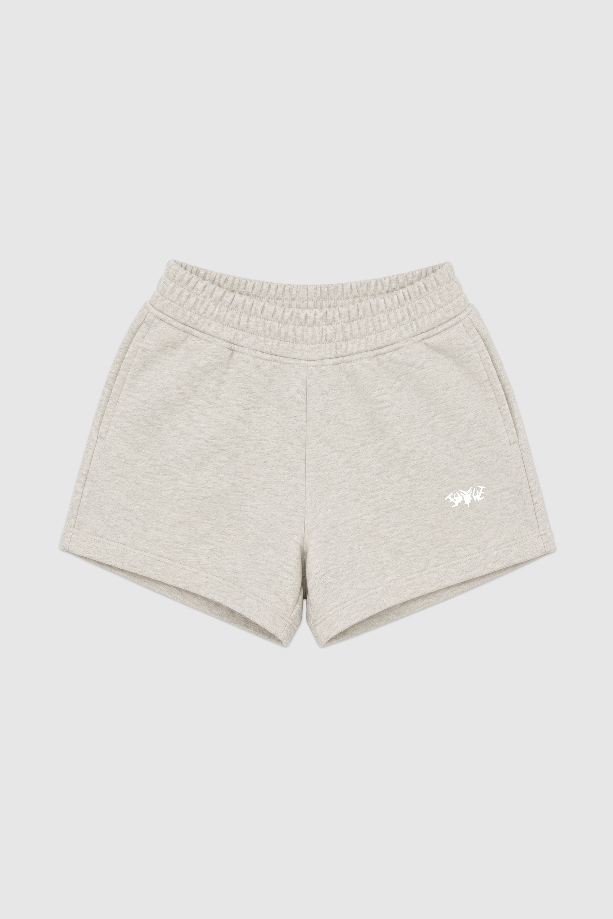 WOMEN SHORTS GREY MELANGE
